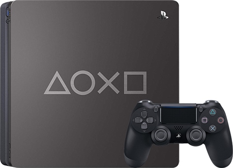 Playstation 4 Slim Console 1TB Days Of Play Steel Black (1 Pad